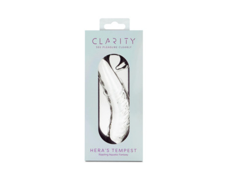 Clarity Hera's Tempest Glass Dildo