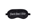 Ouch! Suck Don't Bite Print Mask Satin
