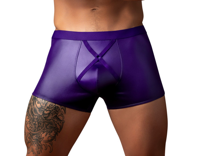 MP Eggplant Crossover Short Plum M
