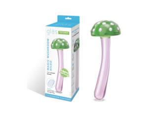Glas Magic Mushroom Dildo 7.5in Dildo