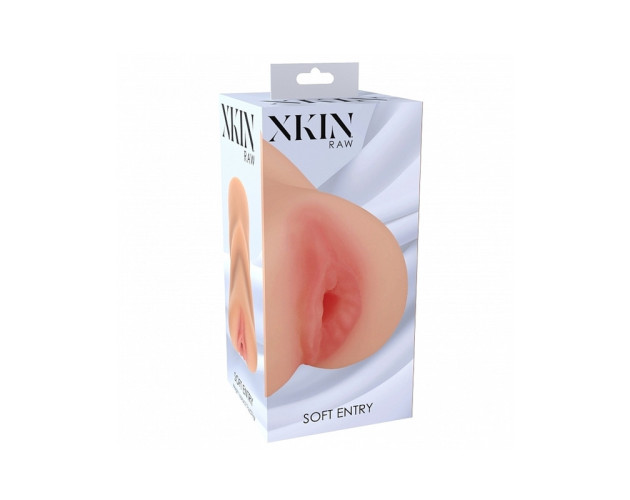 Xkin Raw Soft Entry Stroker Beige