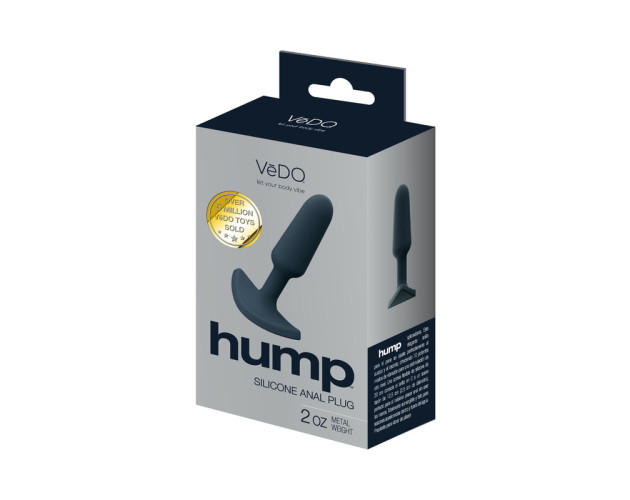VeDO Hump Silicone Anal Plug Black