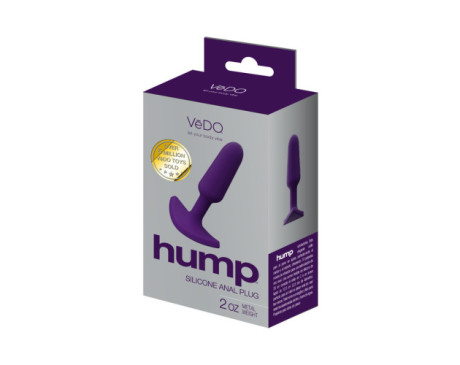 VeDO Hump Silicone Anal Plug Purple