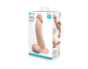 b-Vibe Slipskin Dildo 10in Curved Cream