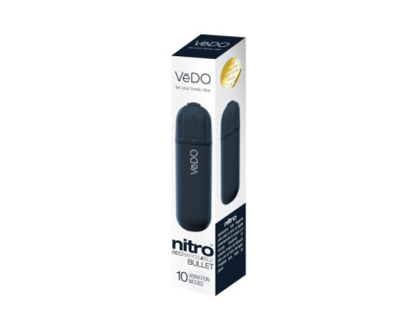 VeDO Nitro Rechargeable Bullet Vibe Blac