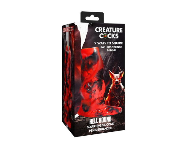 Creature Cocks HellHound SquirtEnhanc Rd