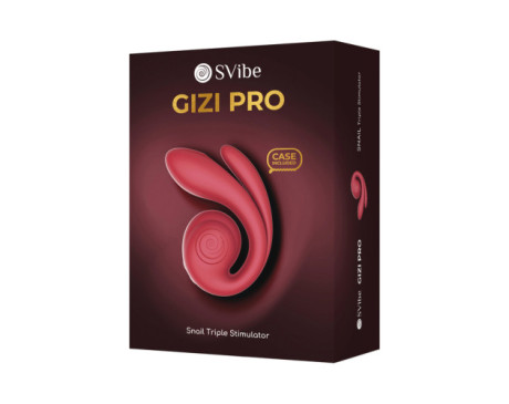 SVibe Snail Gizi Pro Vibrator Bordeaux