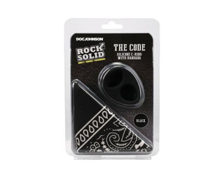 Rock Solid The Code C-Ring Bandana Blk