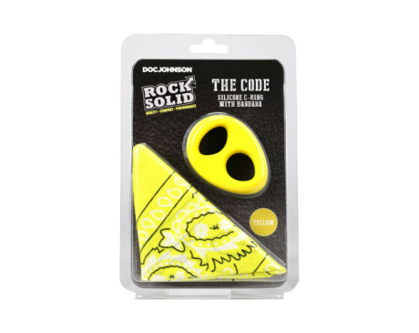 Rock Solid The Code C-Ring Bandana YelBk