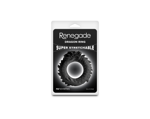Renegade Dragon Ring Black