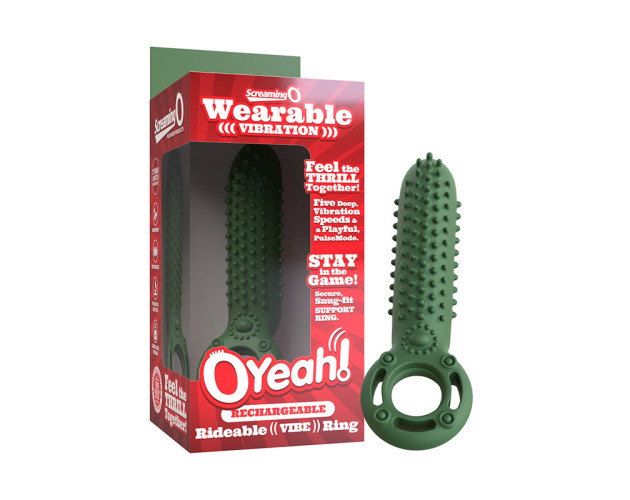 Screaming O Rechargeable O Yeah Sili Grn