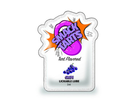 Smack Tarts Lickable Lube Sour Grape 3ml