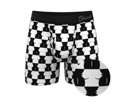 The Chest Mate Checkered Underwear S