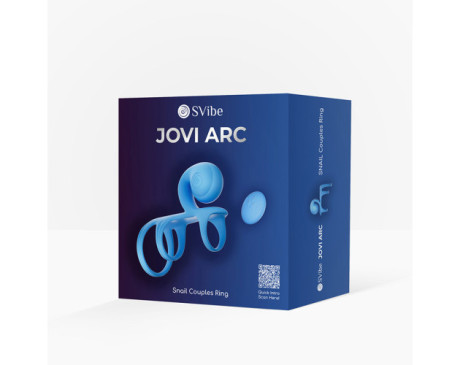 SVibe Snail JOVI Arc Couples Ring Blue