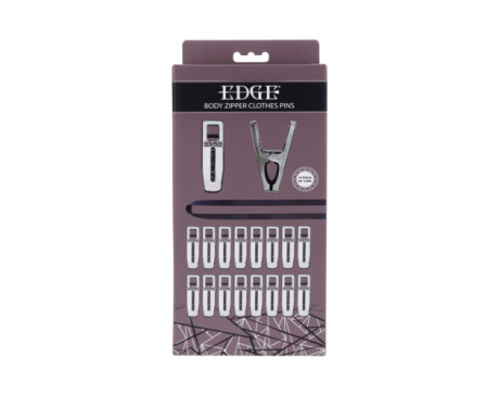 SS Edge Body Zipper Clothes Pins