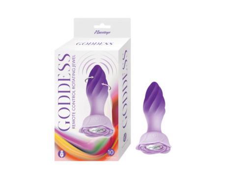 Goddess Remote Control Rotating Jewel Pu