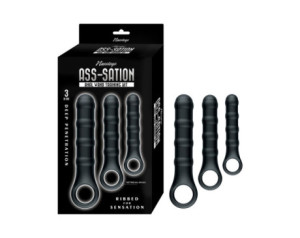 Ass-Sation Anal Wand Training Kit Black