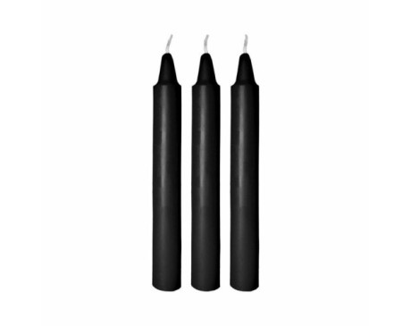 Me You Us Drip Candles 3 Pack Black