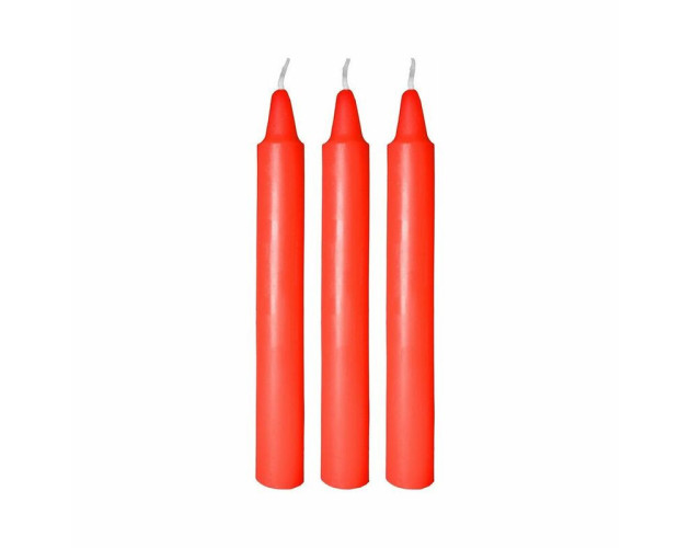 Me You Us Drip Candles 3 Pack Red