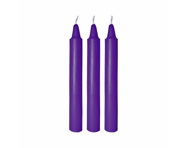 Me You Us Drip Candles 3 Pack Purple