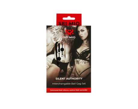 SEI MIO Silent Authority IntrchngGag Set