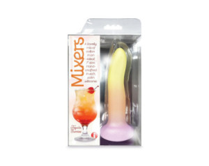 Mixers 8in Sili Dildo Tequila Sunrise