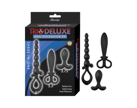 Trio Deluxe Anal Exploration Black