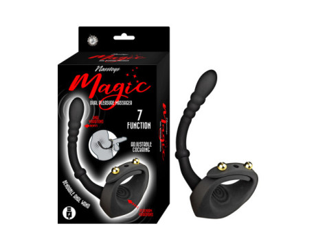 Magic Dual Pleasure Massager Black