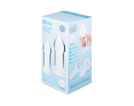 b-Vibe Intermediate Glass Dilators Set