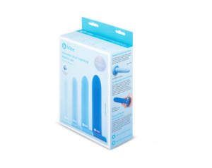 b-Vibe Silicone Anal Train Dilator Set