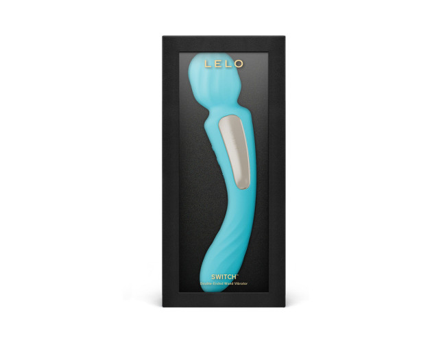 LELO SWITCH Double-Sided Wand Aqua