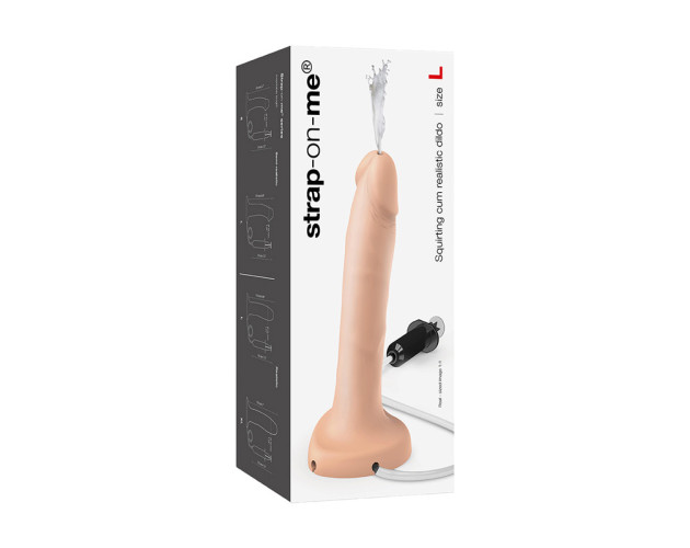 Strap-On-Me Squirting Cum Dildo Rea L Va