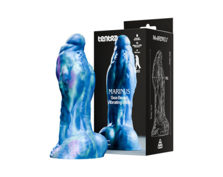 Tentra Marinus Sea Beast Vibr Dildo Blue