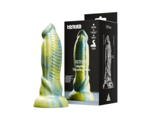 Tentra Rithen Reptilian Thrust Dildo Grn