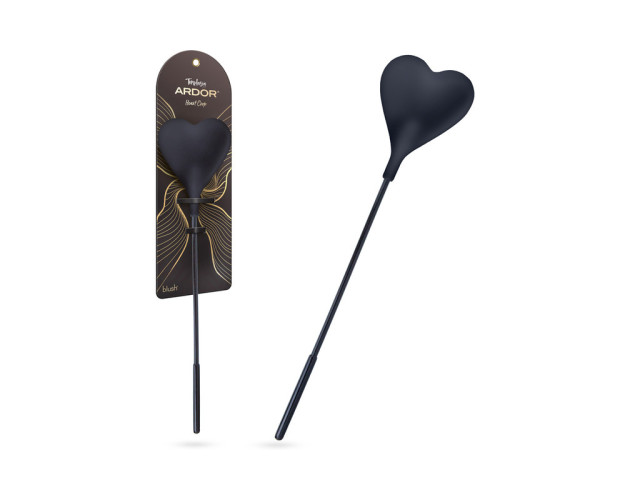 Temptasia Ardor Heart Crop Black