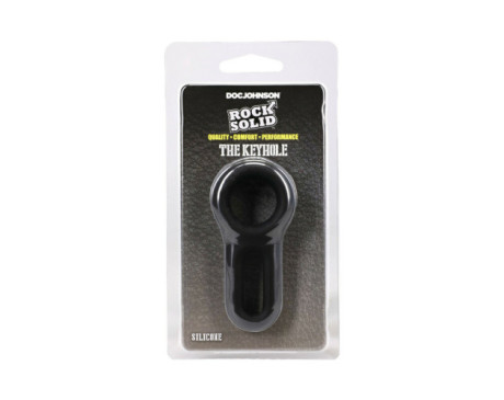 ROCK SOLID The Keyhole Sili C-Ring Blk