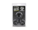 ROCK SOLID Sili Triple Stamina Ring Blk