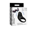 BANG! Vibrating Silicone Cock Ring Black