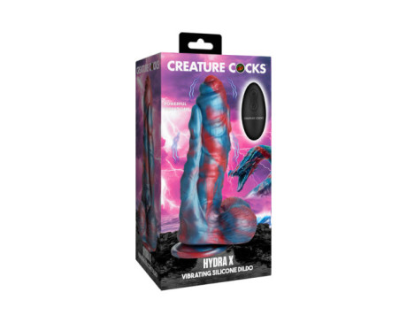 Creature Cocks Hydra X Vibr Sili Dildo