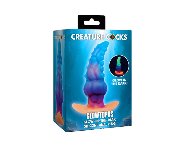 Creature Cocks Glowtopus GITD Sili Plug