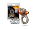 Stay Hard Vibrating Cock Ring Set Sleeve