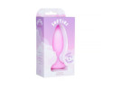 Softies Dual Layer Butt Plug 4in Pink