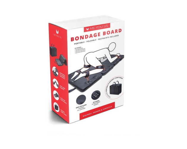 Me You Us Bondage Board with Restraints