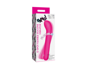 BANG! G-Spot Flexible Sili Vibrator Pink