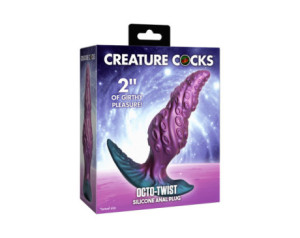 Creature Cocks Octo-Twist Sili Anal Plug
