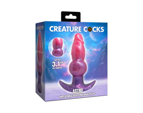 Creature Cocks Astro Inflatable Sil Plug
