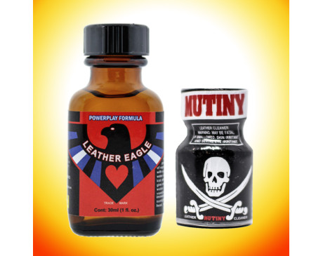 2-PACK: Leather Eagle 30ml & Mutiny 10ml
