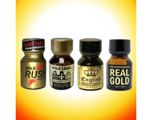 Gold Rush, Amsterdam Gold, English Premium Gold & Real Gold