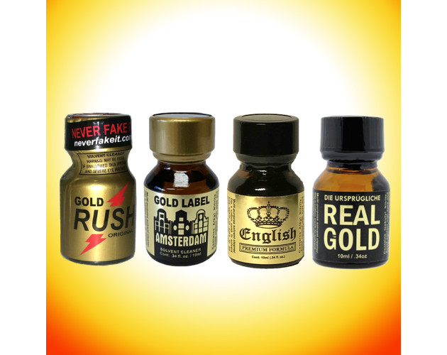Gold Rush, Amsterdam Gold, English Premium Gold & Real Gold