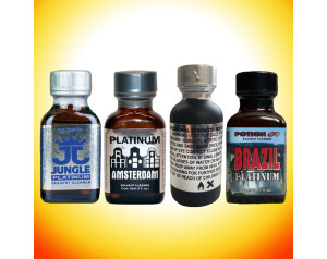 Platinum Pack 30ml of: Jungle Platinum, Amsterdam Platinum, English Platinum & Brazil Platinum